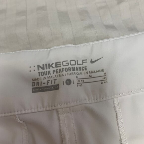 ❄️ NIKE GOLF DRI FIT WOMENS SHORTS SIZE 8  ❄️ - Picture 2 of 3